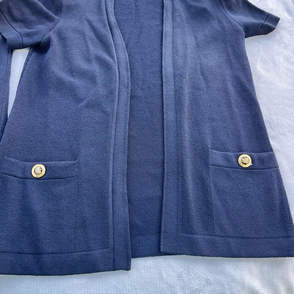 ST JOHN Basics skirt suit cardigan - Picture 4 of 9